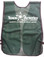 Green Safety Vest with Cingle Color Imprint