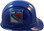 New York Rangers Hard Hats ~ Pin-Lock Suspension RightSIde