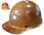 MSA Skullgard Jumbo Cap Style ~ Natural Tan ~ Oblique View