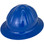 SkullBucket Aluminum Full Brim Hard Hats ~ Blue