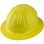 SkullBucket Aluminum Full Brim Hard Hats ~ Yellow