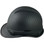 Pyramex Ridgeline Cap Style Hard Hat with Black Graphite Pattern with Protective Edge Left