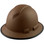 Pyramex Ridgeline Full Brim Style Hard Hat with Copper Graphite Pattern with Protective Edge - Oblique