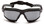 Pyramex Isotope Safety Glasses ~ Black Frame - H2 Max Smoke Anti-Fog Lens Front