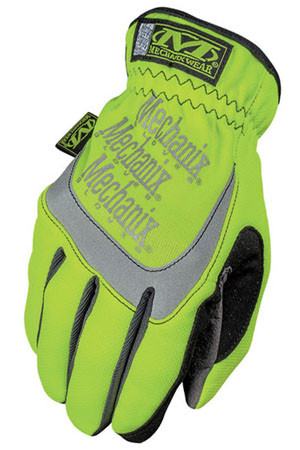 Mechanix Fast Fit Hi Viz Yellow Gloves, Part # SFF-91 pic 2