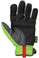 Mechanix Fast Fit Hi Viz Yellow Gloves, Part # SFF-91 pic 1