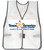 Add A Graphics Logo to Your White Safety Vests (MULTI COLOR)