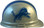 Detroit Lions NFL Hardhats - Right Side View