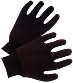 Brown Jersey Reversible Gloves Pic 1