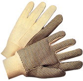 8 oz Cotton Canvas Gloves with Dots Pic 1