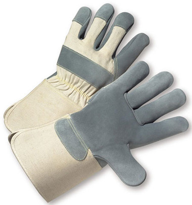 Heavy Duty Leather Glove w/ Gauntlet Cuffs Pic 1