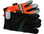 Hi-Vis Orange Grain Cowhide Multi-Task Glove w/ Velcro pic 2