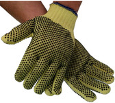 Unlined Economy Kevlar Glove w/ Dots on Both Sides Pic 1