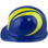Los Angeles Rams NFL Hardhats ~ Left View