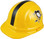 Pittsburgh Penguins Hard Hats - Oblique View