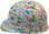 Cartoon  Fish Hydro Dipped Hard Hats Cap Style - Left Side View
