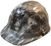 Modern Soldier Hydro Dipped Hard Hats, Cap Style Design ~ Oblique View