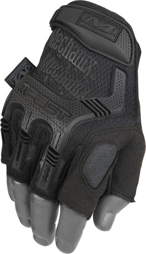 Mechanix M-Pact Fingerless Black Gloves, Part # MFL-55-500 Main Pic