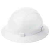 ERB Type II Full Brim Americana Hard Hat with Ratchet Suspensions ~ Oblique View
