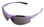 ERB Ella Safety Glasses with Purple Frame and Smoke Lens