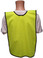 Solid Material Lime Safety Vests ~ Back View