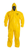 Tyvek QC Coveralls, Sewn and Bound Seams with Hood, Elastic Wrists and Ankles (12 per case) ~ Size Large