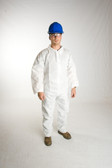 PE Coated Polypropylene Coveralls Standard Suits  pic 4