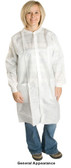 PE Coated Polypropylene Lab Coats with 2 Pockets  pic 1
