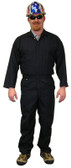 Indura Cotton Navy Blue Flame Resistant Coveralls  pic 1