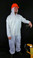 Suntech Microporous Coveralls w/ Hood, Elastic Ankles   pic 1