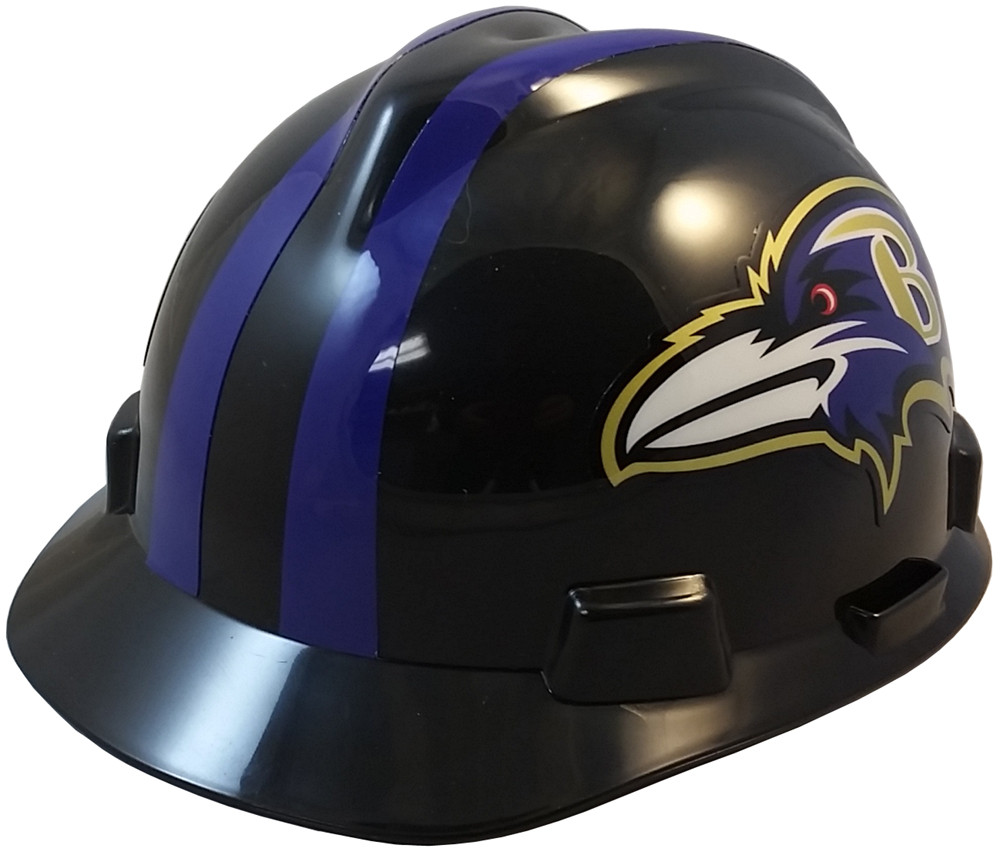 WELDING CAP MADE WITH BALTIMORE RAVENS