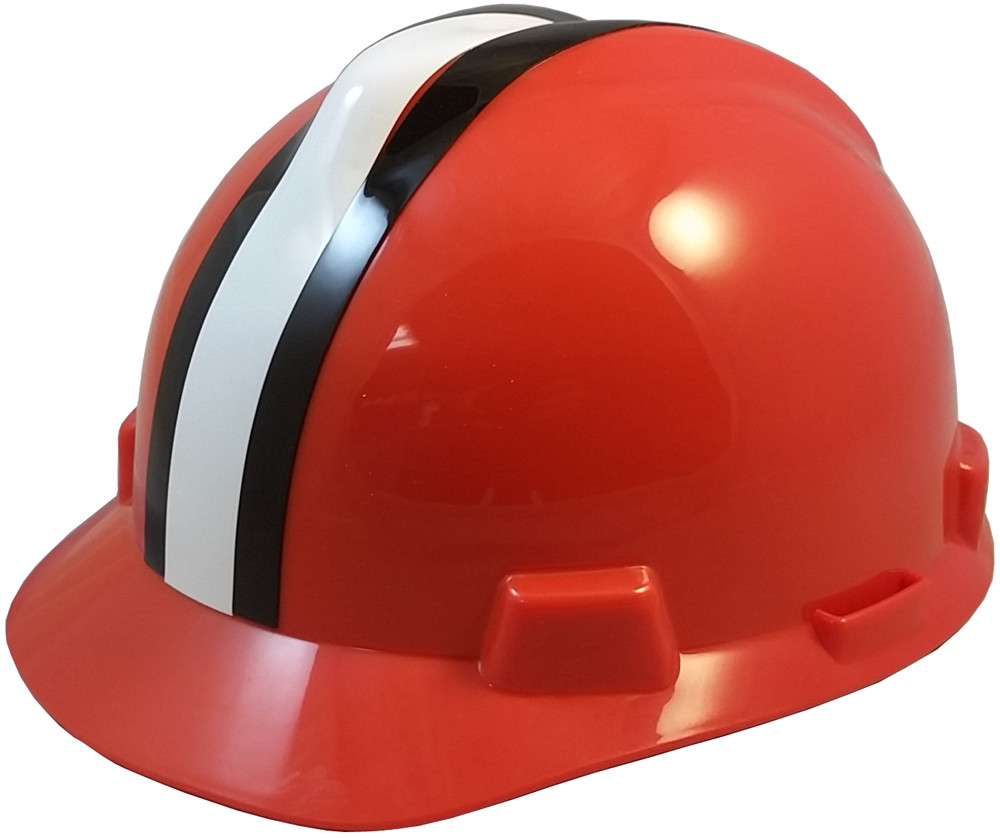 red construction hat