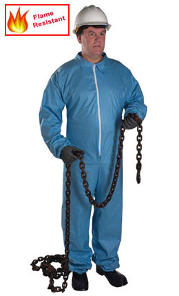 Posiwear FR Flame Resistant Coveralls w/ Hood, Boots  pic 2