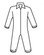 Posiwear 3 Coveralls w/ Elastic Wrists, Ankles   pic 2