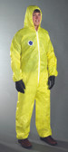 Posiwear Coveralls YELLOW w/ Hood, Boots, Ankles   pic 1