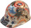 Patriot Day Hydro Dipped GLOW IN THE DARK Cap Style Hard Hats