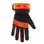 #L-205 Safety Vis Flexgrip Gloves with lights back