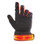 #L-205 Safety Vis Flexgrip Gloves with lights Palm