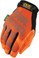 Mechanix Original Glove (Hi Viz Orange) Back View