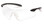 Pyramex Intrepid II Safety Glasses ~ Clear Lens oblique view