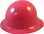MSA Skullgard Full Brim Hard Hat with Staz On Suspension - Hot Pink
