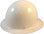 MSA Skullgard Full Brim Hard Hat with Staz On Suspension - White