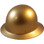 MSA Skullgard Full Brim Hard Hat with Staz On Suspension - Gold