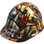 Grand Theft Auto Hydro Dipped Hard Hats ~ Oblique View