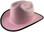 Light Pink Cowboy Hat with Protective Edge