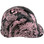 Tattoo Light Pink Cap Style Hydro Dipped Hard Hats right