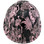 Tattoo Light Pink Cap Style Hydro Dipped Hard Hats back