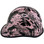 Tattoo Light Pink Cap Style Hydro Dipped Hard Hats with edge left