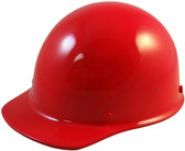 Skullgard Cap Style With Ratchet Suspension Red - Oblique View