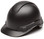 Pyramex Cap Style RIDGELINE Hard Hats - 4 Point Ratchet Suspensions - Matte Black